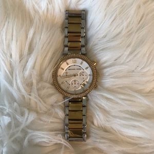 Two-tone MK watch